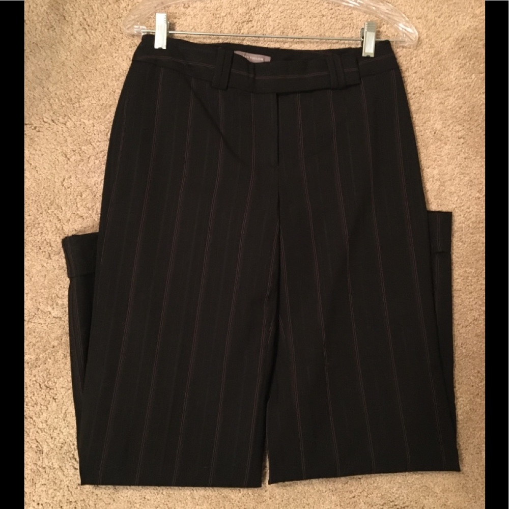 Ann Taylor pinstripe dress pants